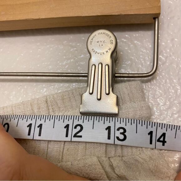 Allie Rose White ivory hi rise Elastic pull on coastal beachy shorts linen S - Picture 4 of 13